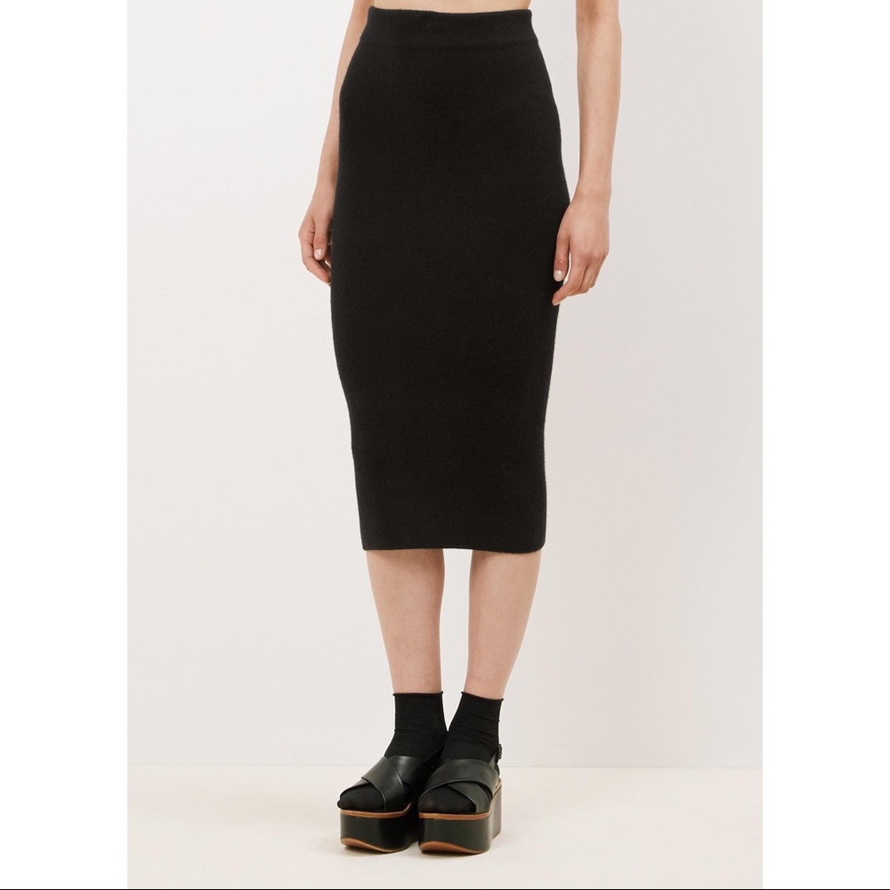 TOTOKAELO | Wool knit pencil skirt